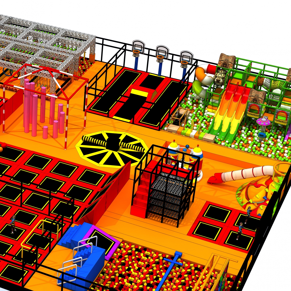 I1A0001-Indoor Playground Solution-SPIRIT PLAY,Outdoor Playground, Indoor Playground,Trampoline Park,Outdoor Fitness,Inflatable,Soft Playground,Ninja Warrior,Trampoline Park,Playground Structure,Play Structure,Outdoor Fitness,Water Park,Play System,Freestanding,Interactive,independente ,Inklusibo, Park, Pagsaka sa Bungbong, Dula sa Bata