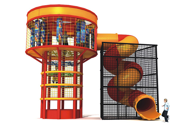 Spider Tower With Slide-SPIRIT PLAY,Outdoor Playground, Indoor Playground,Trampoline Park,Outdoor Fitness,Inflatable,Soft Playground,Ninja Warrior,Trampoline Park,Playground Structure,Play Structure,Outdoor Fitness,Water Park,Play System,Freestanding,Interactive,independente ,Inklusibo, Park, Pagsaka sa Bungbong, Dula sa Bata