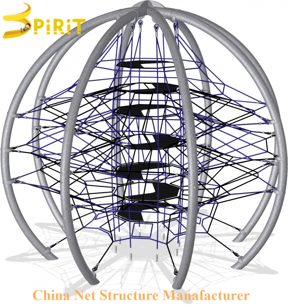 New custom competitive price Dome architecture for kids 6-12 years in outdoor play spaces.-SPIRIT PLAY,Outdoor Playground, Indoor Playground,Trampoline Park,Outdoor Fitness,Inflatable,Soft Playground,Ninja Warrior,Trampoline Park,Playground Structure,Play Structure,Outdoor Fitness,Water Park,Play System,Freestanding,Interactive,independente ,Inklusibo, Park, Pagsaka sa Bungbong, Dula sa Bata