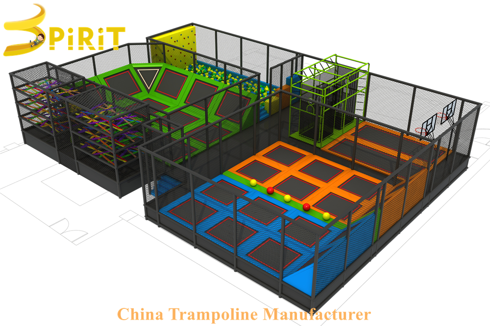 Indoor CE competitive family fun trampoline park phoenix with cage ball-SPIRIT PLAY,Outdoor Playground, Indoor Playground,Trampoline Park,Outdoor Fitness,Inflatable,Soft Playground,Ninja Warrior,Trampoline Park,Playground Structure,Play Structure,Outdoor Fitness,Water Park,Play System,Freestanding,Interactive,independente ,Inklusibo, Park, Pagsaka sa Bungbong, Dula sa Bata