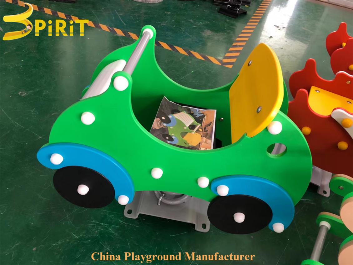 Colorful children outdoor CE lowest price spring car for sales China factory-SPIRIT PLAY,Outdoor Playground, Indoor Playground,Trampoline Park,Outdoor Fitness,Inflatable,Soft Playground,Ninja Warrior,Trampoline Park,Playground Structure,Play Structure,Outdoor Fitness,Water Park,Play System,Freestanding,Interactive,independente ,Inklusibo, Park, Pagsaka sa Bungbong, Dula sa Bata